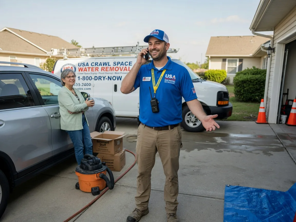 Crawl Space Water Removal Benavides, TX FAQs